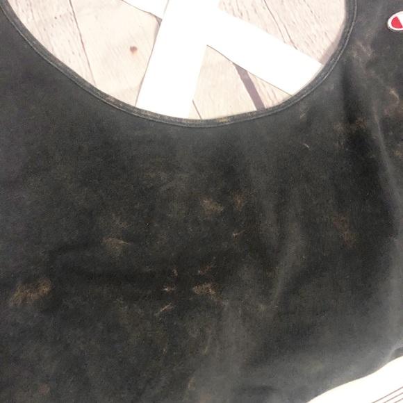 NWT Champion Black Rose Gold Sports Bra - Picture 2 of 4